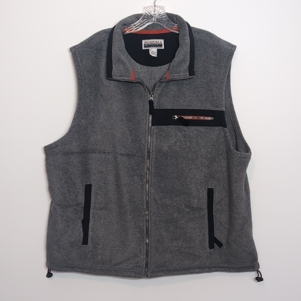 Sonoma Fleece Zip Up Vest